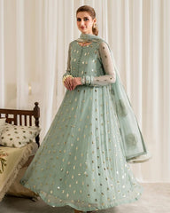 LUXURY CHIFFON UNSTITCHED 3PCS