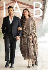 MariaB Luxury Unstitched Embroidered 3Pcs